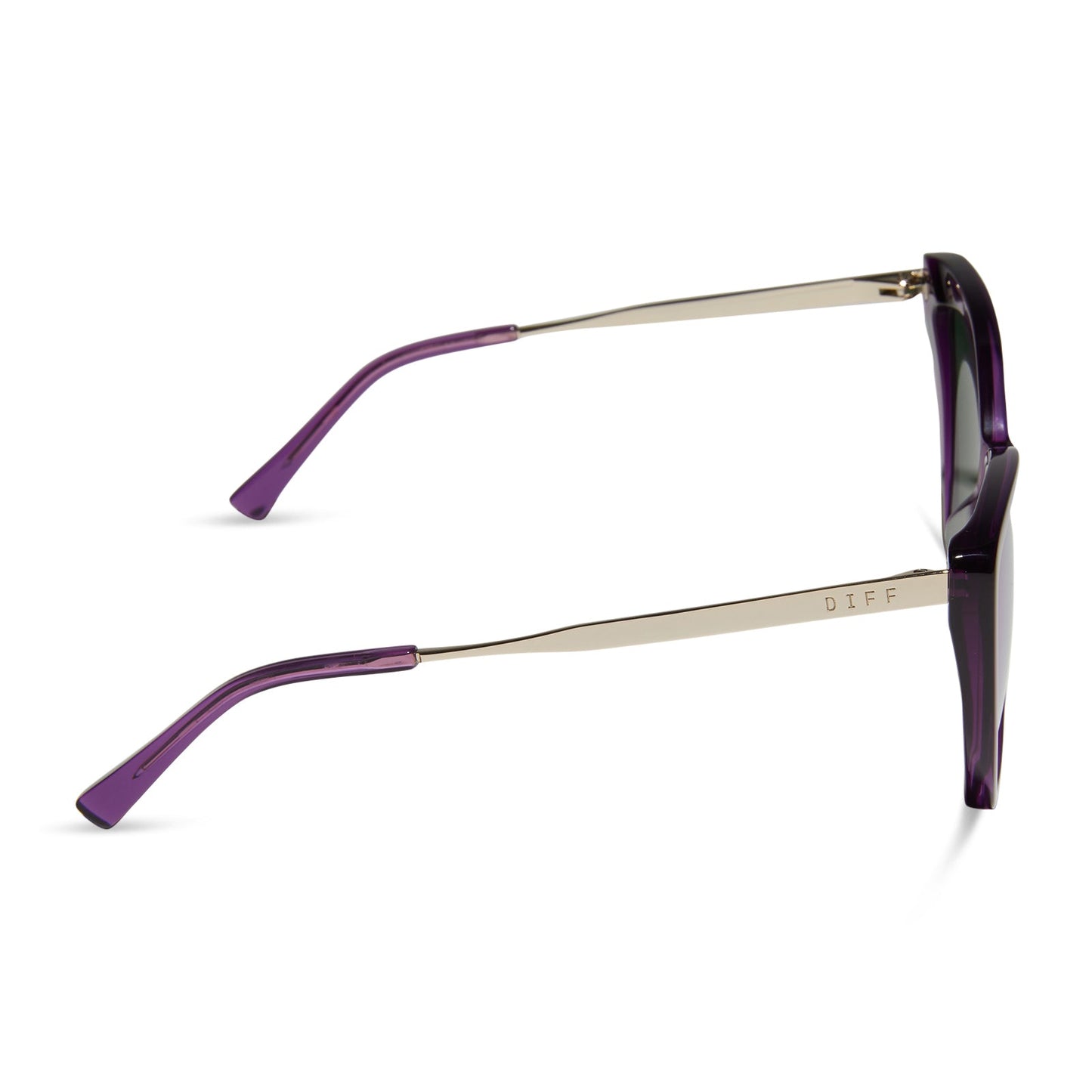 Óculos de Sol Becky II - Cristal Roxo Posh + Espelhado Roxo