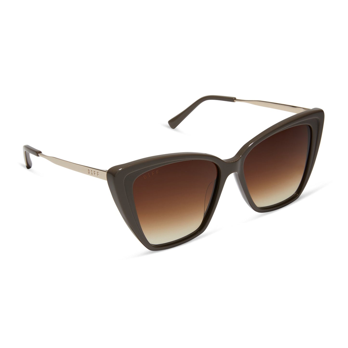 Óculos de Sol Becky II - London Stone + Degradê Truffle