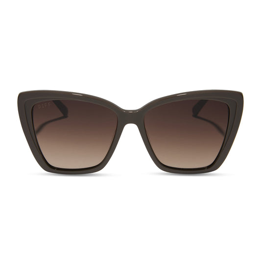 Óculos de Sol Becky II - London Stone + Degradê Truffle