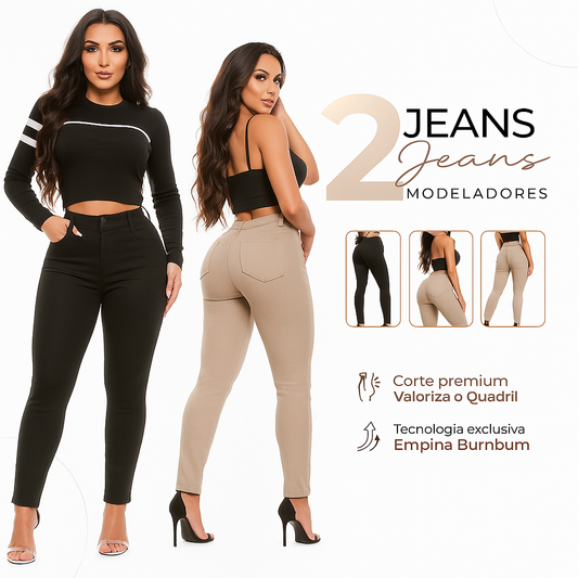 Kit 2 Calças Ultra Modeladoras - A Escolha das Famosas