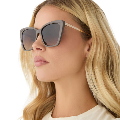 Óculos de Sol Becky II - London Stone + Degradê Truffle