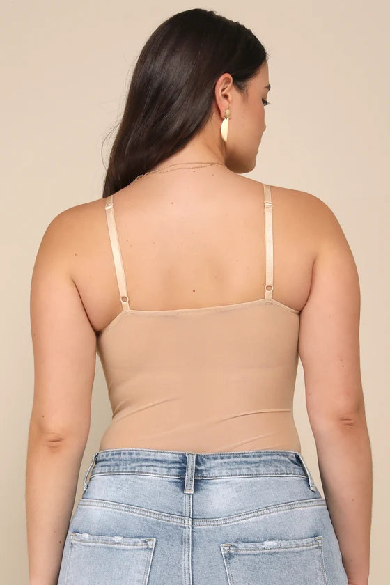 Body Bordado Sofisticado-bege