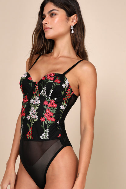 Body Bordado Sofisticado-preto