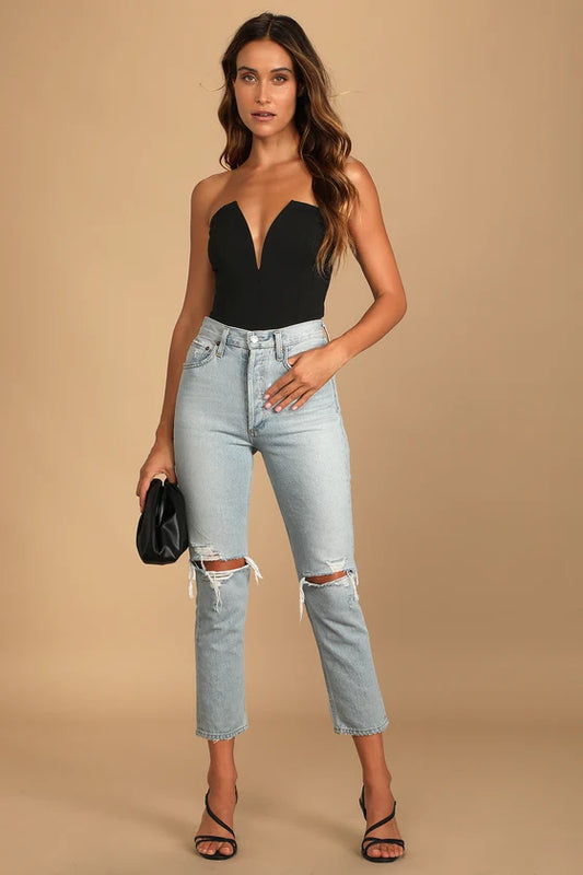 Body Preto Tomara Que Caia Mysjoy-preto