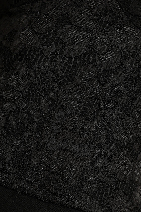 Body Romance Noturno de Renda-preto