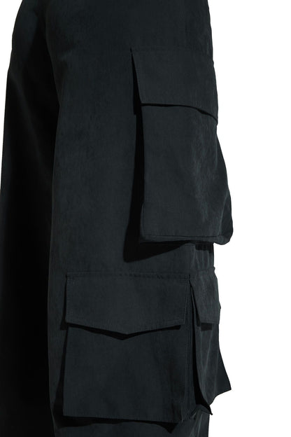 Calça Cargo Feminina - Preta
