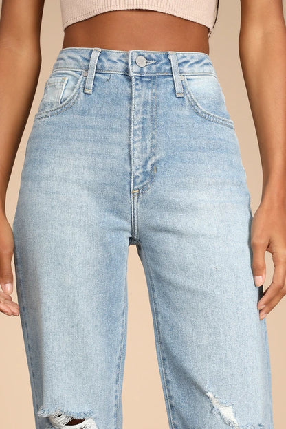 Jeans Cintura Alta Estilo Geracional Mysjoy - Jeans