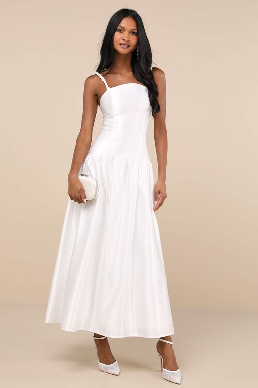 Vestido Longo com Copas Acolchoadas da Mysjoy