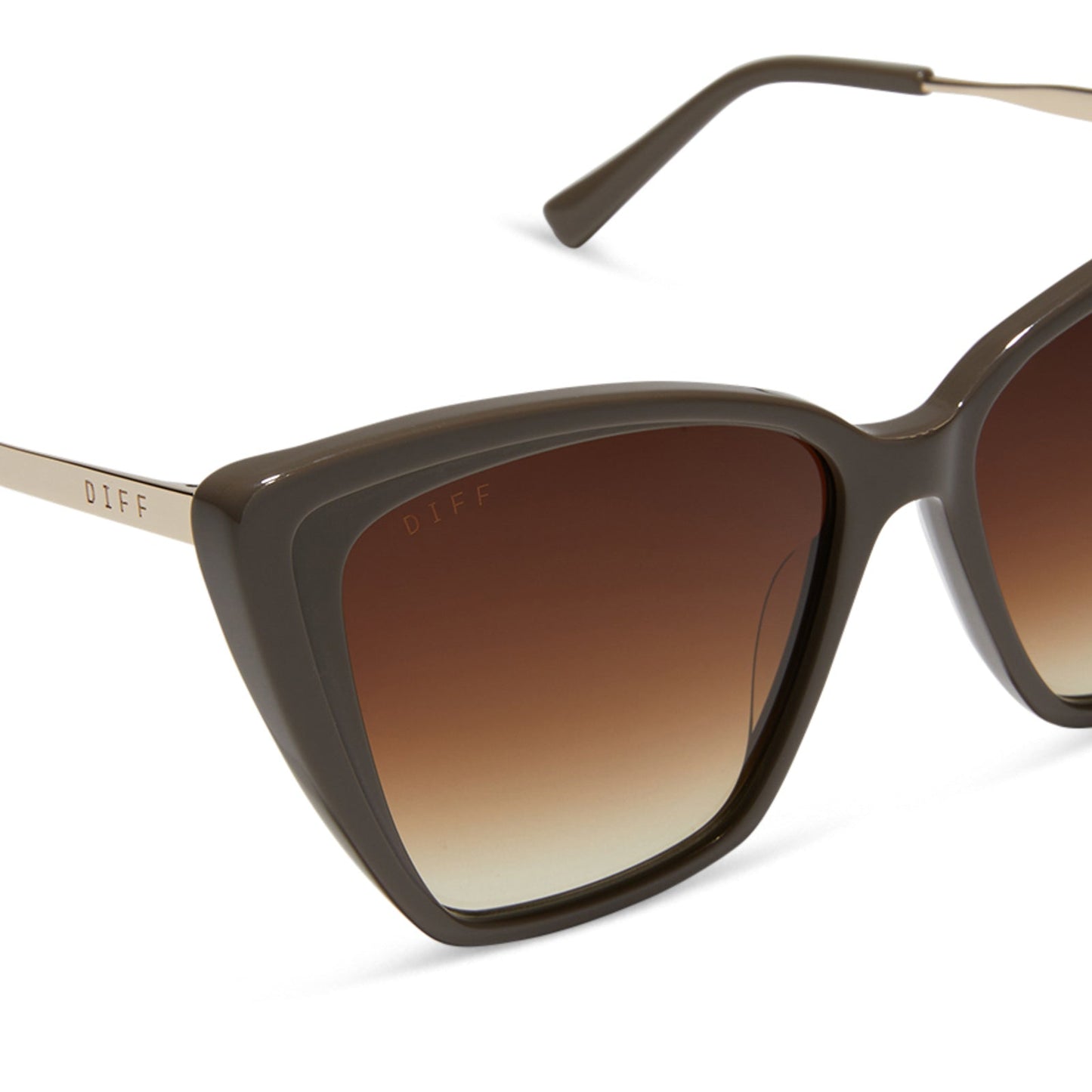 Óculos de Sol Becky II - London Stone + Degradê Truffle